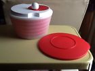 3776b Tupperware Spinner Spin Red Quart 4 Save Salad