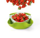 Unbranded Double Two Piece Bowl Drainer Set Kitchen Server Nuts Snack New 646437587624