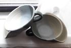 Uncommon Goods Stoneware Soup And Cracker Set Of Heavy Duty