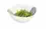 Universal Expert Porcelain Salad Bowl With Stainless Steel Serving Hands 887909004564