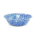 V25tur Crow Canyon Home Enamelware Blue Marble Giant Basin Factory
