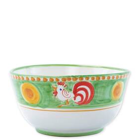 Vietri 663698419617 Campagna Gallina Deep Serving Bowl Italian Artisan Earthenware Dinner