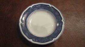 1011162700 Villeroy And Boch Cottage Blue Rim Soup Bowl X1