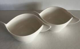 Villeroy & Boch 003683209315 2 And New Wave Cream Soup Cups 15.25 Oz Excellent Condition