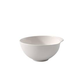 Villeroy & Boch 003683349745 And Flow Round Vegetable Bowl 8.25 In Premium Porcelain White