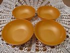 4794a-5 Vintage Bowls Rare 4 Golden - Tupperware Color Jeweltone