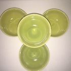 2907 Vintage Dessert Soup Pv 5 4 Marked " Bowls Prices Green
