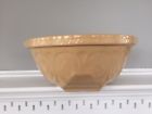 Vintage Tg Green Cloverleaf England Yellow Ware Earthenware Mixing Bowl