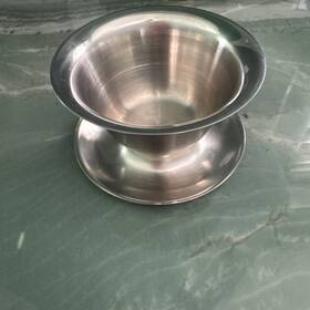 6026 Vollrath Stainless Steel Bowl Saucer Table Top Decorative Round Free Ship