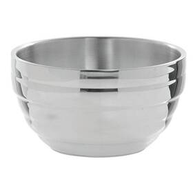 913-570 Vollrath 46590 Insulated Serving Bowl - Level Design Beehive Texture Round