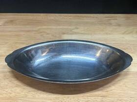 A74322 Vollrath Stainless Steel Oval Serving Dishes 5 Inch X9 X1.5 Set Of 6 Heavy Duty Re