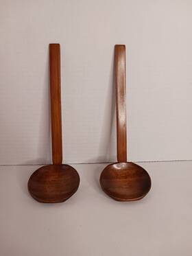 Vd-hrb001ce Vudeco Ramen Wood Ladels Set Of 2