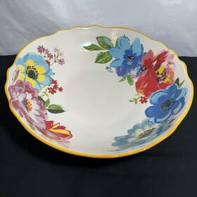 122737.01r Wal-mart Stores Inc. The Pioneer Woman Melody 12.75-inch Large Pasta Serving Bowl