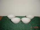 White Weave 4 Oneida Basket " Bowls 4-pc Prices Ship "picnic Fruit-serving
