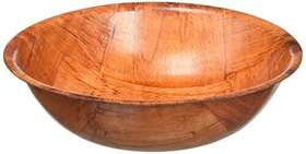 Wwb-6 Winco 735533016357 Wooden Woven Salad Bowl 6-inch Brown