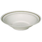 Wnampbwl10iprem Mpbwl10iprem Wna Masterpiece Plastic Bowls Ivory Gold Accents Round