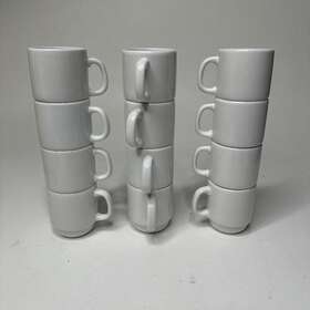 840-150-007 World Porcelana Lot Of 12 2.5 Oz. Tableware Short Espresso Cup