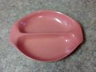S8-554 Wright Northern Serving Russel Bowl Divided Salmon Dish Vintage Melamine