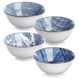 Y Yhy 753936167766 Cereal Bowls Ceramic For Soup Salad Pasta Rice 24 Ounces Ramen