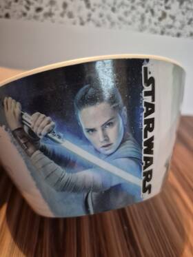 01053 Zak Designs Star Wars Chewbacca Multicolor Melamine Dishwasher Safe Cereal Bowl