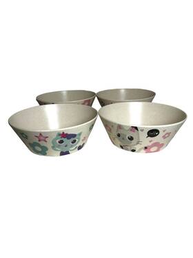 Gdhe-1361 Zak Designs Gabby S Dollhouse 22 Oz Melamine 6 Inch Diameter Bowls Set Of 4