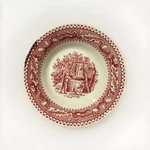 Vintage Set 4 Memory Lane Pink Fruit Dessert 5.5 Bowl 1965 Royal Ironstone Usa. Fixed Price $10.00.