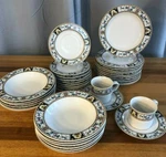 Savoir Vivre Florentina Jj 034 Salad Plates Soup Bowls Cup Saucers Sold Separate. Fixed Price $7.88.