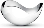 Georg Jensen Bloom Petit Stainless Steel Serving Bowl Damaged Box. Fixed Price $99.00.