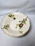 Hankook Fine Ivory White Apple Blossom 3463 Serving Bowl Korea Floral Gold Trim. Fixed Price $23.74.