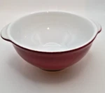 Red Mixing Bowl Made France Euc Emile Henry #21.00. Fixed Price $22.99.