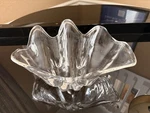 Vintage 1980S Grainware Lucite Shell Bowl - Clear Acrylic Clam Serving Dish. Fixed Price $16.80.