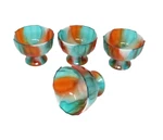Footed Dessert Set Of 4 Ice Cream Dish. Fixed Price $17.95.