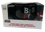 Star Wars Boba Fett Ramen Bowl With Chopsticks Set 20 Oz Black Disney Ceramic. Fixed Price $28.00.