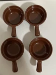 Continental Carlisle Brown Soup 7006 Set Of 4 Bowls. Fixed Price $19.99.
