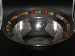Carnival By Mikasa Discontinued DPK01-730 Aluminum 15" Salad Serving Bowl Nwt. Fixed Price $28.00.