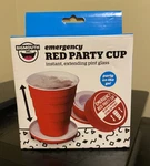 Bigmouth Inc. Emergency Red Party Cup. Fixed Price $89.00.