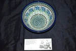 Unikat Ceramika Artystyczna Teresa Liana Polish Pottery Serving Bowl. Fixed Price $64.99.