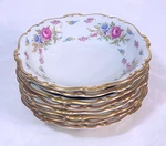 Set Of Eight (8) Rosenthal Germany Pompadour Cherish Berry Bowls 388. Fixed Price $115.00.
