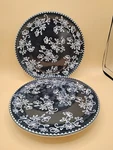 Temp-tations Tara Floral Lace Black Plates Set Of 3, KFI-XNG-433958. Fixed Price $21.99.
