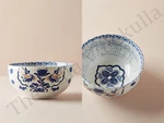 New Anthropologie Simone 16 Oz Bowl Beautiful Floral Design By Patina Vie. Fixed Price $57.99.