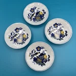 (4) Spode Blue Bird Berry Bowls Excellent Condition 5 Inches Vintage S3274. Fixed Price $24.96.