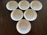 Set Of 6 Midwinter England Stonehenge White 1/2 Soup Cereal Bowls. Fixed Price $67.99.