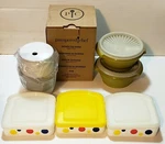 Pampered Chef Egg Cooker 1529. Wounderbread Contains Tupperware Bowls 1323-16.. Fixed Price $17.94.