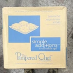 Pampered Chef Simple Additions Essential Set Of Bowls, Mpn 1940. Fixed Price $50.00.