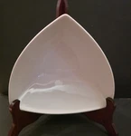 Red Vanilla Fare Triangle Stoneware Bowl Medium 32 Oz Model FK000- 220. Fixed Price $28.00.