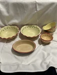 Set Of 6 Pfaltzgraff Napoli Hand Painted Assorted Bowls. Fixed Price $35.00.