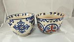 2 Yokohama Studio Miyabi Bowls Hand Painted Ceramic Noodle Soup Pho. Fixed Price $17.99.