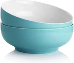 9.4" Large Serving Bowls 78 Oz Porcelain Dishes For Fruit Pasta Soup. Fixed Price $35.99.