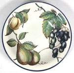 Pier 1 One Macintosh Bowl Soup Salad Cereal Pasta 8.5 Pears Grapes Peach Fruit. Fixed Price $14.99.