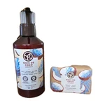Yves Rocher Noix De Coconut Foaming Hand Soap Bar Duo. Fixed Price $29.00.